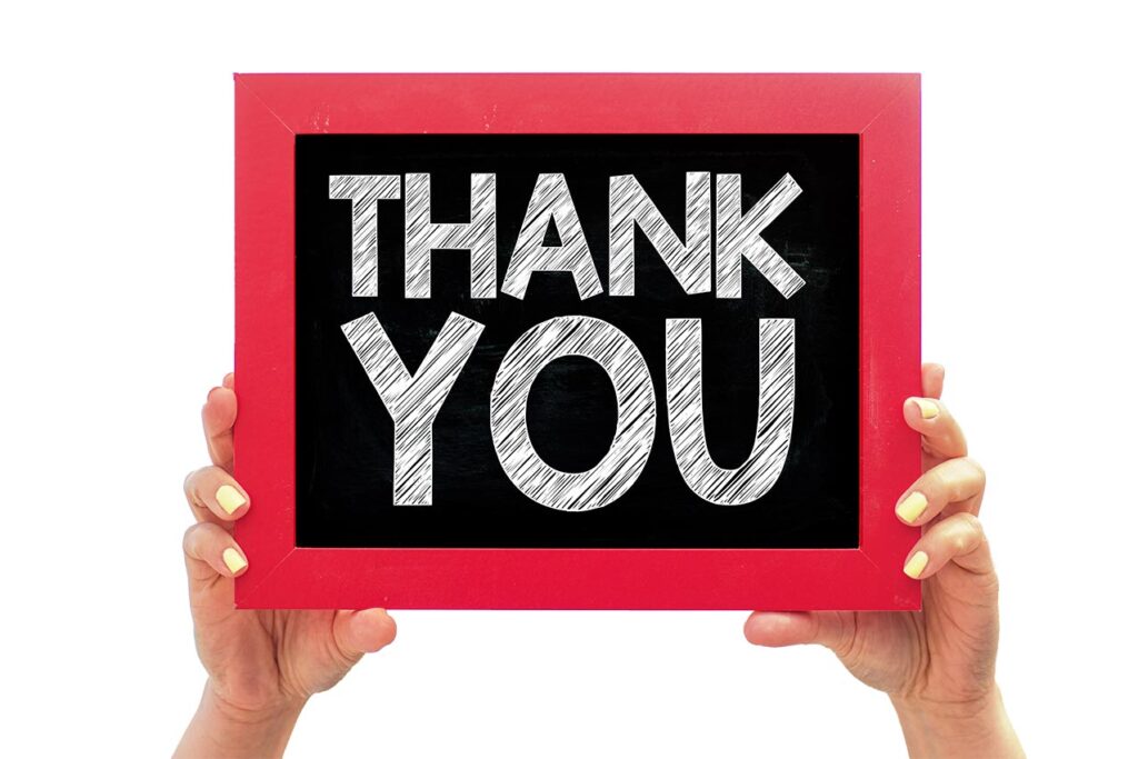 Thank You